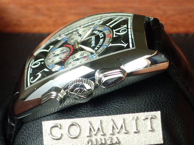 フランクミュラー トノウ Ref.8880CCAT ブラック文字盤 中古 tonneau-curvex-2