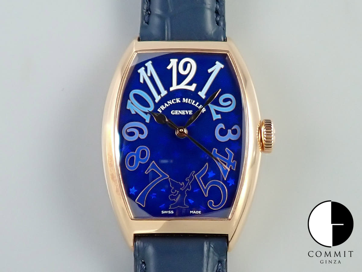 フランクミュラー トノウ カーベックス ファンタジア Ref.5850 SC W.D.LTD ブルー文字盤 美品 S3363947