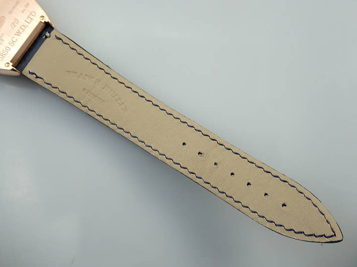 フランクミュラー トノウ カーベックス ファンタジア Ref.5850 SC W.D.LTD ブルー文字盤 美品 S3363947