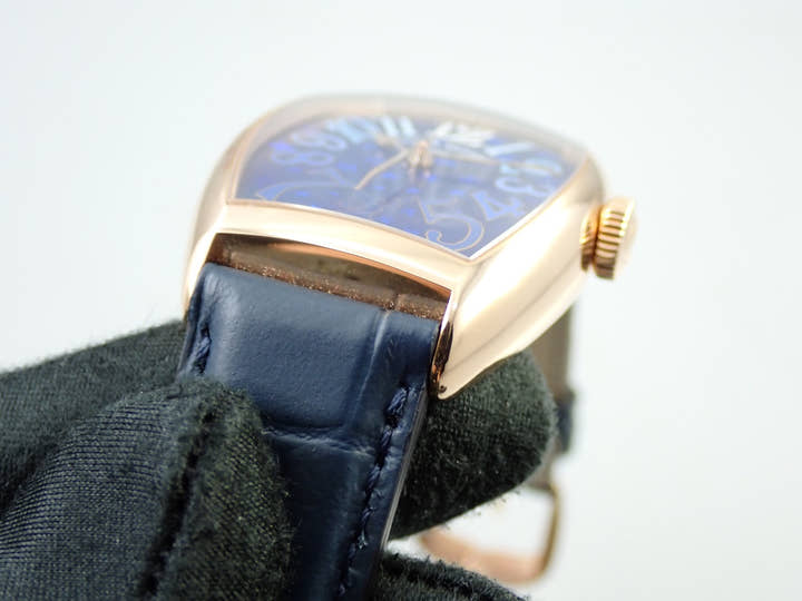 フランクミュラー トノウ カーベックス ファンタジア Ref.5850 SC W.D.LTD ブルー文字盤 美品 S3363947