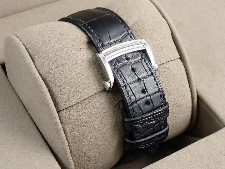 パルミジャーニフルリエ トリック エミスフェール レトログラード Ref.PFC901-1020001-300182 ブルー文字盤 中古 S247YKWK