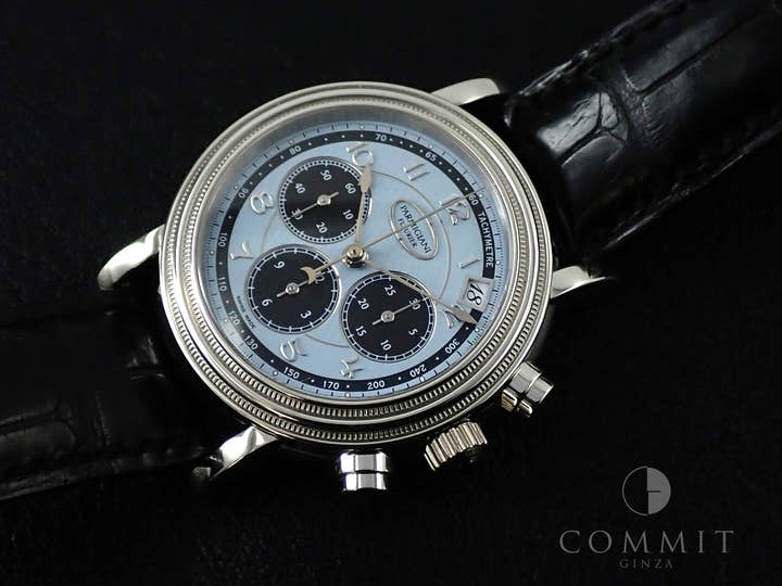 パルミジャーニフルリエ トリック クロノグラフ Ref.PF006783 ラベンダー文字盤 中古 9T6K7340