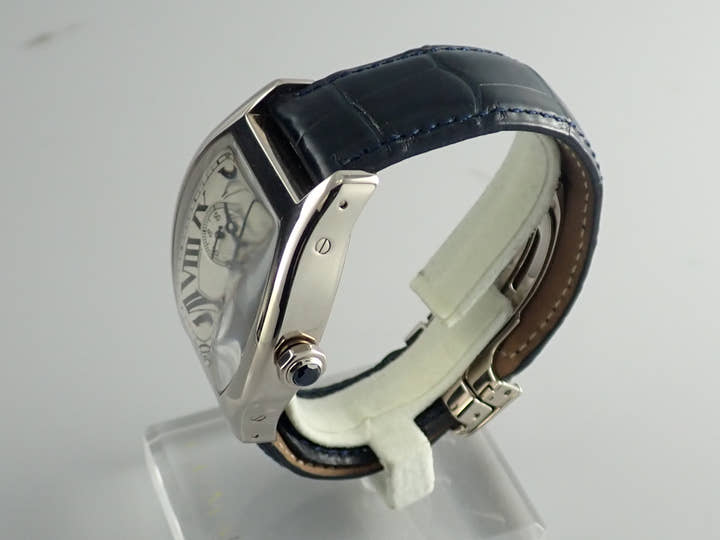 カルティエ トーチュ Ref.W1546551 シルバー文字盤 中古 tortue-2