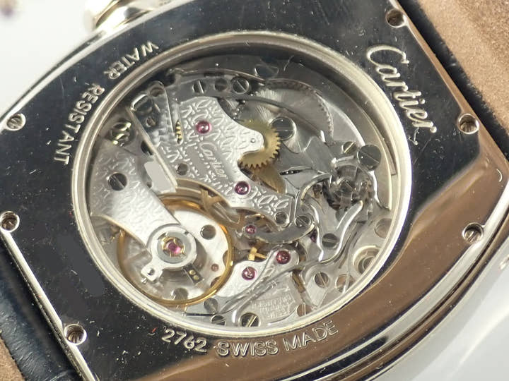 カルティエ トーチュ Ref.W1546551 シルバー文字盤 中古 tortue-2