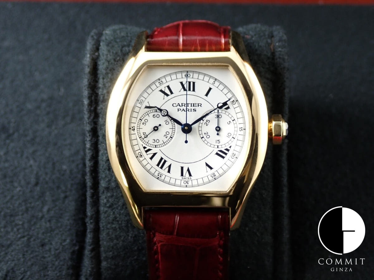 Cartier Tortue One-Push Chronograph <Warranty, Box, etc.>