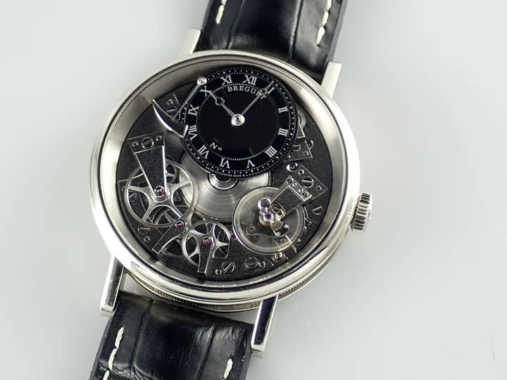 ブレゲ トラディション Ref.7057BB/G9/9W6 ブラック × グレー文字盤 中古 55JONNWG