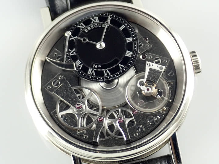 ブレゲ トラディション Ref.7057BB/G9/9W6 ブラック × グレー文字盤 中古 55JONNWG