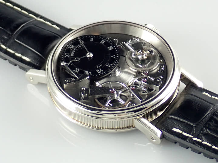 ブレゲ トラディション Ref.7057BB/G9/9W6 ブラック × グレー文字盤 中古 55JONNWG