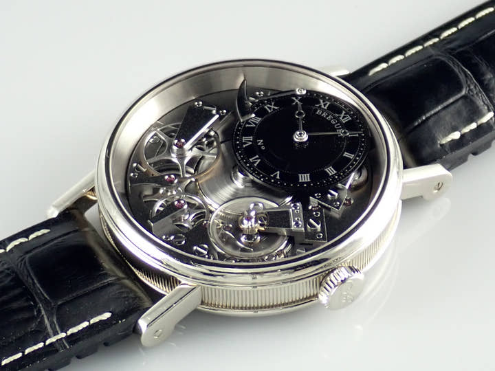 ブレゲ トラディション Ref.7057BB/G9/9W6 ブラック × グレー文字盤 中古 55JONNWG