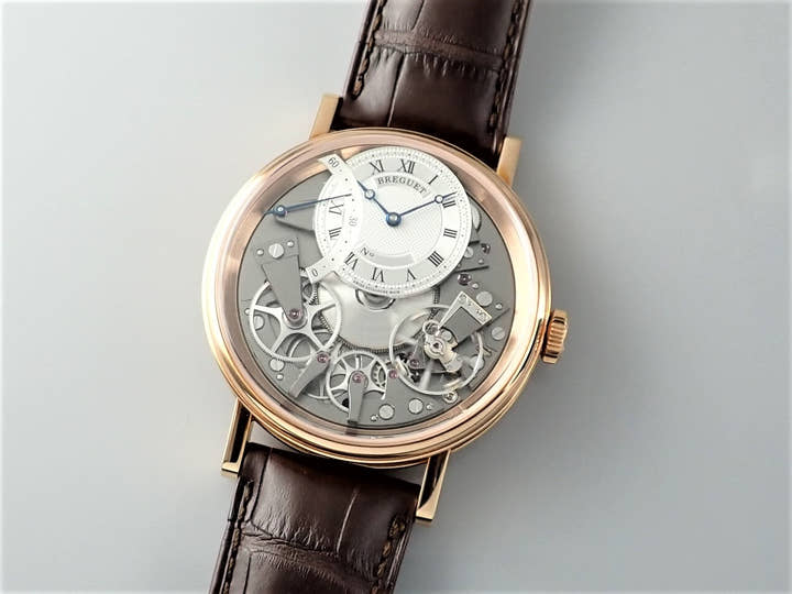 Breguet Tradition Ref.7097BR/G1/9WU Skeleton/Silver Dial Used tradition