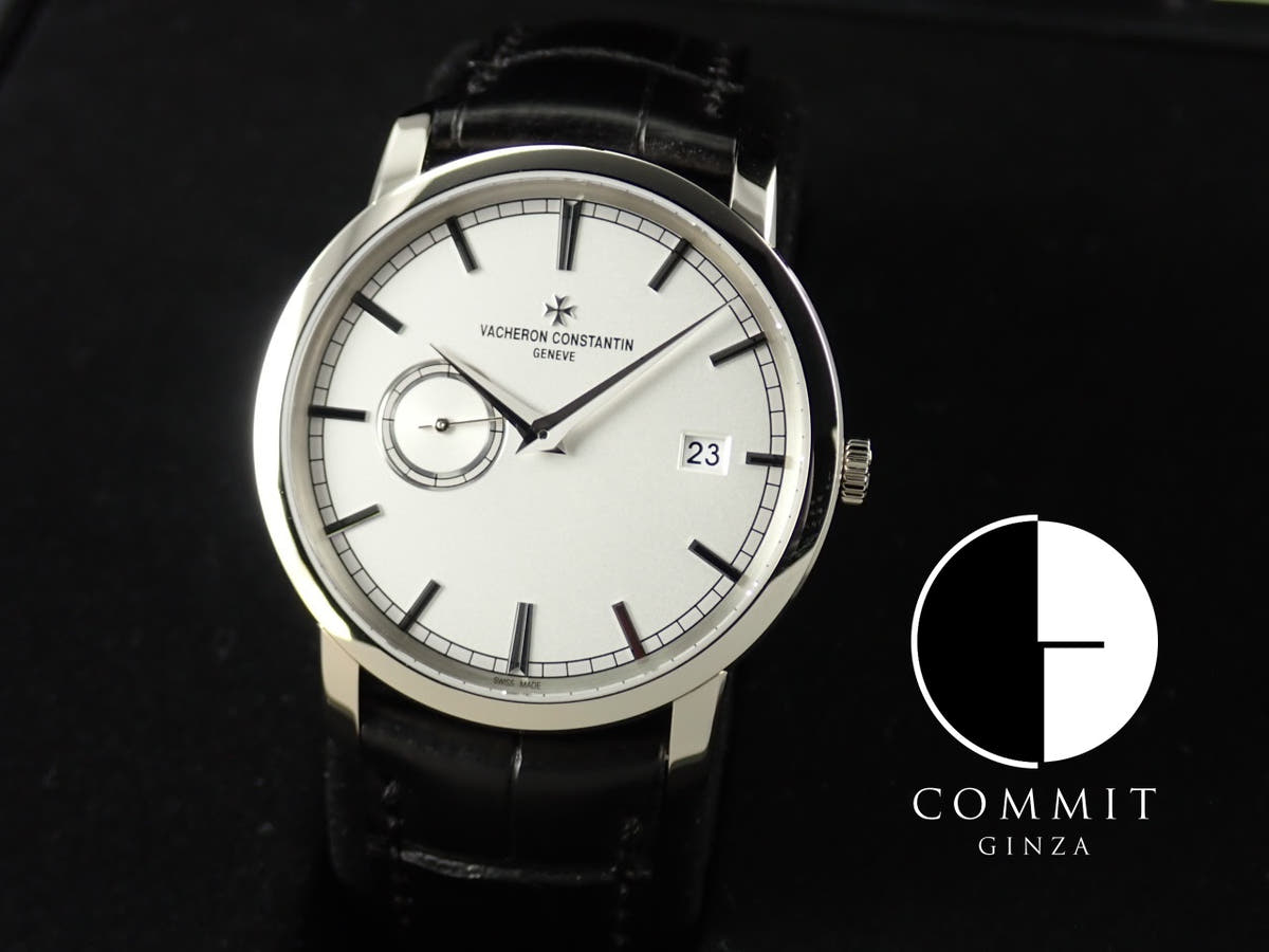 ヴァシュロンコンスタンタン トラディショナル オートマティック Ref.87172/000G-9301 シルバー文字盤 極美品 GY599OVT