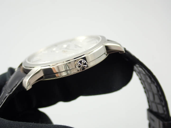 ヴァシュロンコンスタンタン トラディショナル オートマティック Ref.87172/000G-9301 シルバー文字盤 極美品 GY599OVT