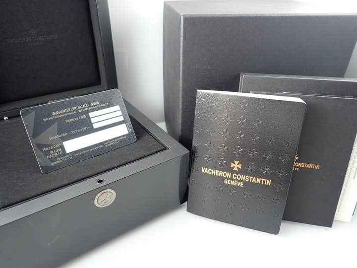 ヴァシュロンコンスタンタン トラディショナル オートマティック Ref.87172/000G-9301 シルバー文字盤 極美品 GY599OVT