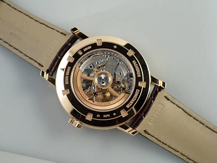 ヴァシュロンコンスタンタン トラディショナル コンプリートカレンダー Ref.4010T/000R-B344 シルバー文字盤 中古 U9843288