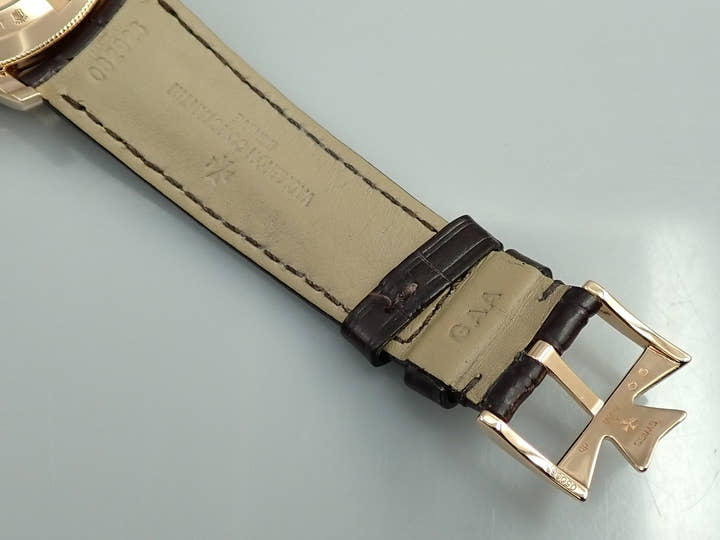 ヴァシュロンコンスタンタン トラディショナル コンプリートカレンダー Ref.4010T/000R-B344 シルバー文字盤 中古 U9843288