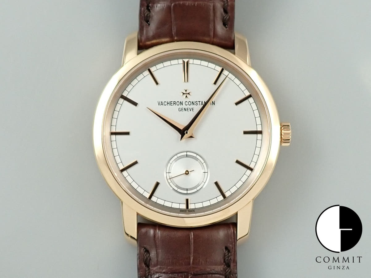 ヴァシュロンコンスタンタン トラディショナル マニュアルワインディング Ref.82172/000R-9382 シルバー文字盤 中古 TZYWY061