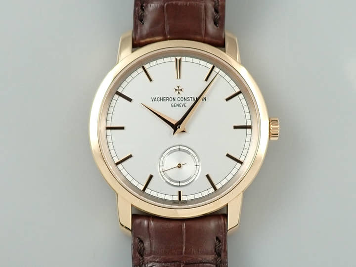 ヴァシュロンコンスタンタン トラディショナル マニュアルワインディング Ref.82172/000R-9382 シルバー文字盤 中古 TZYWY061