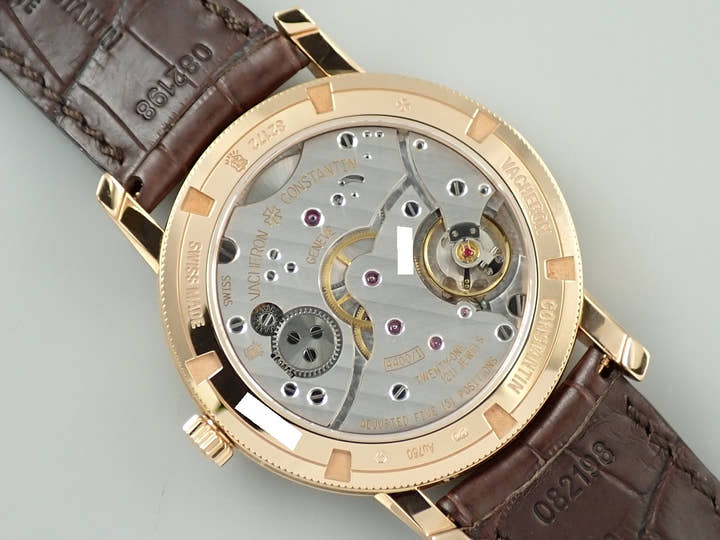 ヴァシュロンコンスタンタン トラディショナル マニュアルワインディング Ref.82172/000R-9382 シルバー文字盤 中古 TZYWY061