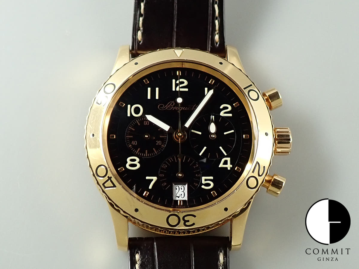 Breguet Type XX Transatlantic Ref.3820BR/F2/3W6 Black Dial Used 190YYRZC
