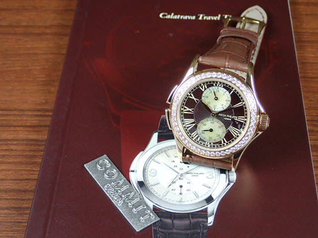パテックフィリップ トラベルタイム Ref.4934R-001 ブラウン文字盤 中古 travel-time