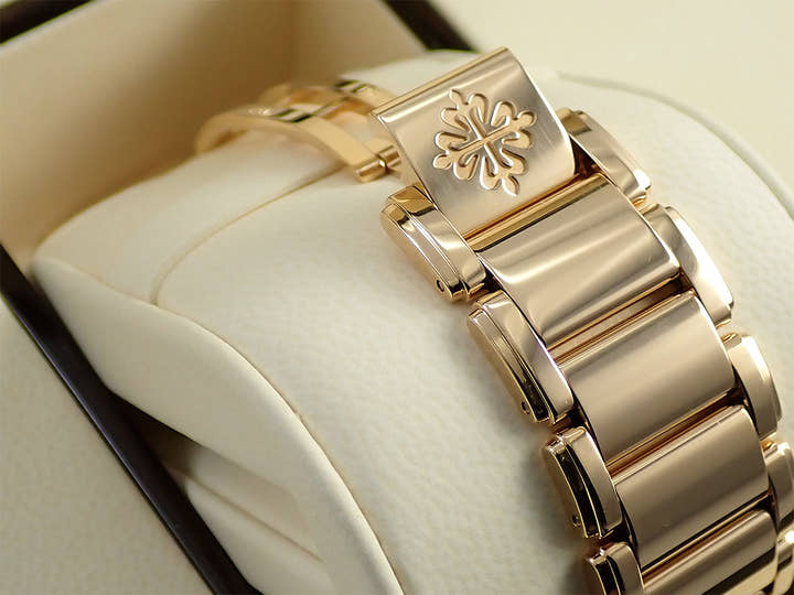 パテックフィリップ Twenty-4 Ref.4908/11R-010 ローズゴールド チョコレート文字盤