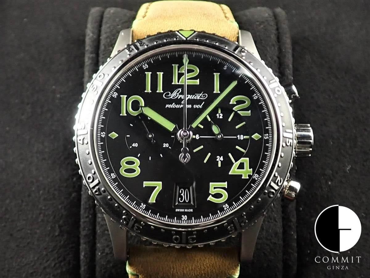 Breguet Type XXI Ref. 3815TI/HM/3ZU Black Dial Excellent Condition VUY68363