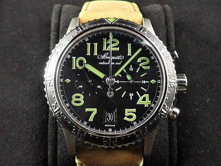 Breguet Type XXI Ref. 3815TI/HM/3ZU Black Dial Excellent Condition VUY68363