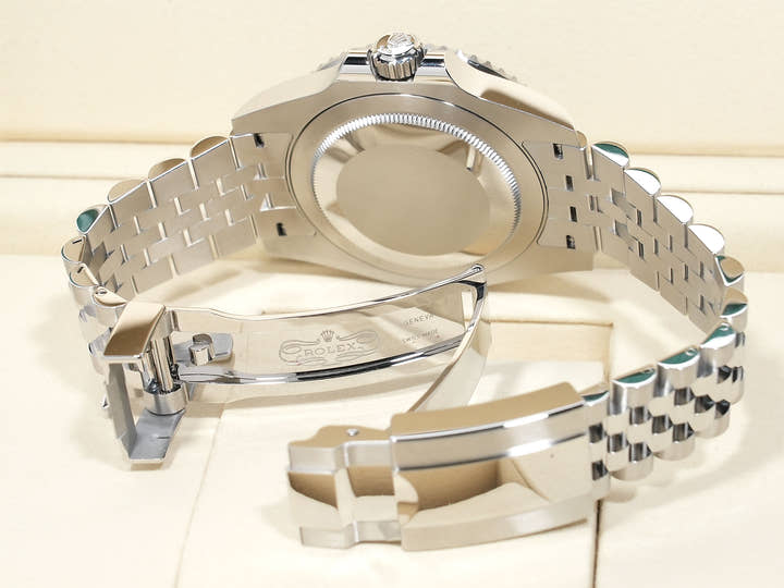 Rolex GMT-Master II Ref.126710BLNR Stainless Steel Black Dial Jubilee Bracelet Unused ucwkw3ot