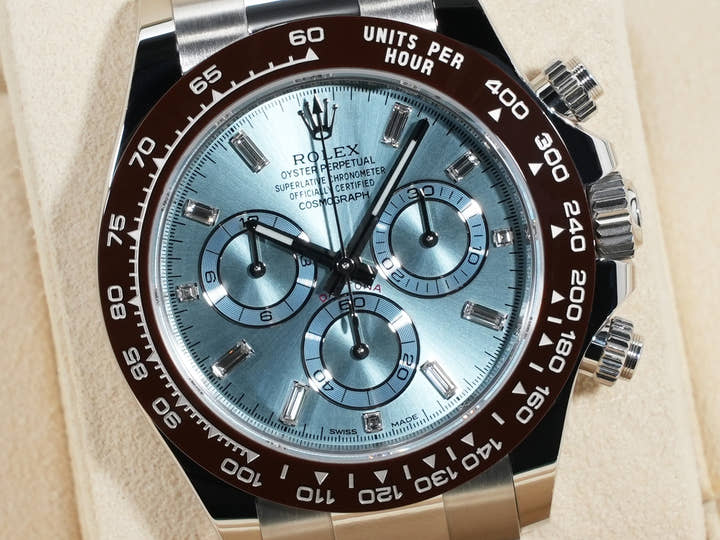 ロレックス デイトナ Ref.116506A プラチナ アイスブルー文字盤
