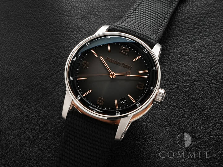 オーデマピゲ CODE 11.59 バイ オーデマ ピゲ Ref.15210CR.OO.A002CR.01 ホワイトゴールド/ピンクゴールド グレーラッカー文字盤