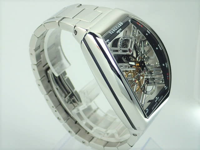 Franck Muller Vanguard Ref.V45S6SQTACNR Skeleton Dial Used Vanguard