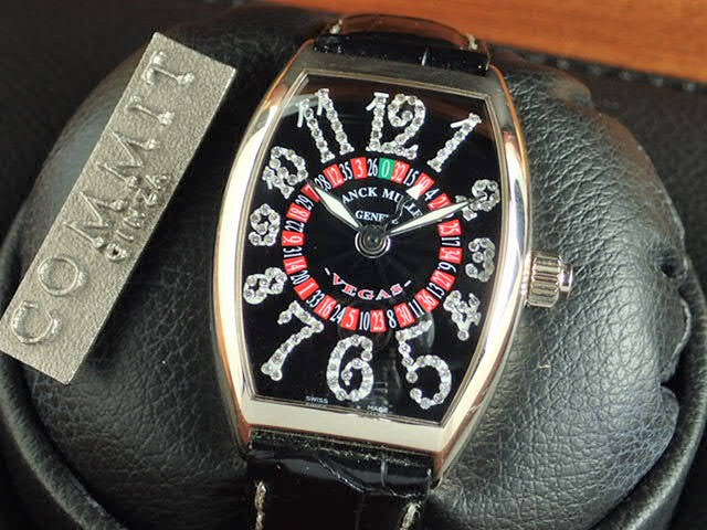 Franck Muller Vegas Ref.5850VEGASCDOG Black Dial Used Vegas