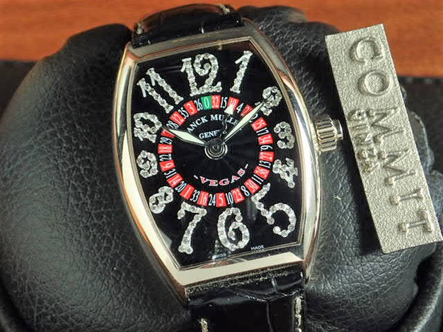 Franck Muller Vegas Ref.5850VEGASCDOG Black Dial Used Vegas