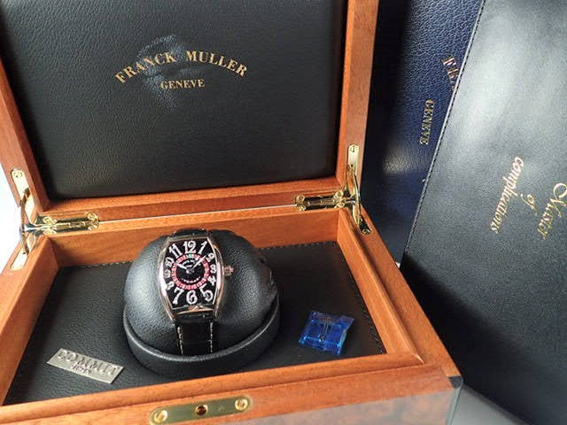 Franck Muller Vegas Ref.5850VEGASCDOG Black Dial Used Vegas