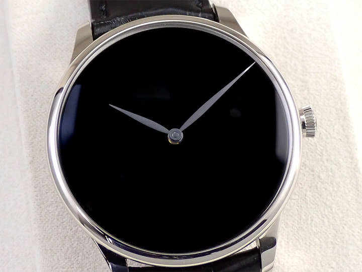 H.モーザー ベンチャー・コンセプト ベンタブラック ブラックハンズ Ref.2327-0222 ベンタブラック文字盤 美品 UJ042H3T