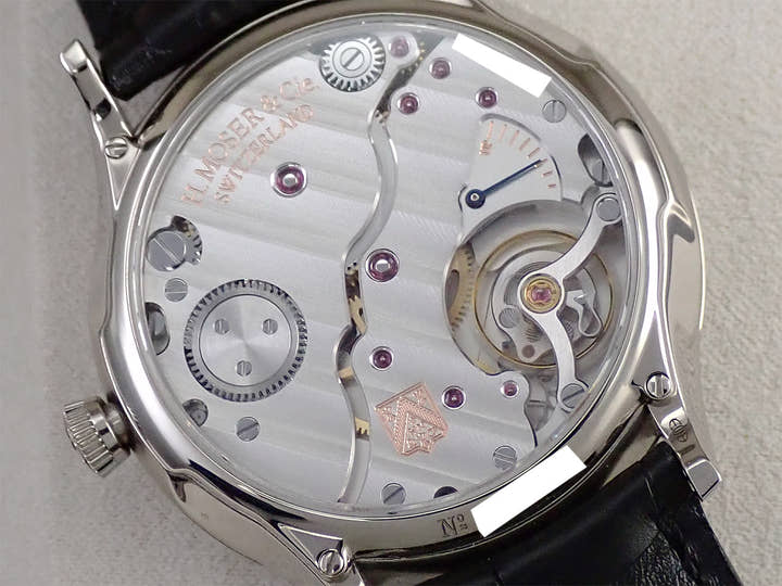 H.モーザー ベンチャー・コンセプト ベンタブラック ブラックハンズ Ref.2327-0222 ベンタブラック文字盤 美品 UJ042H3T