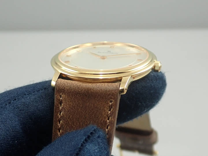 ブランパン ヴィルレ ウルトラスリム Ref.B0021-3318-55 シルバー文字盤 中古 2A8K5894