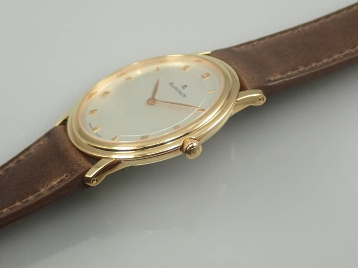 ブランパン ヴィルレ ウルトラスリム Ref.B0021-3318-55 シルバー文字盤 中古 2A8K5894