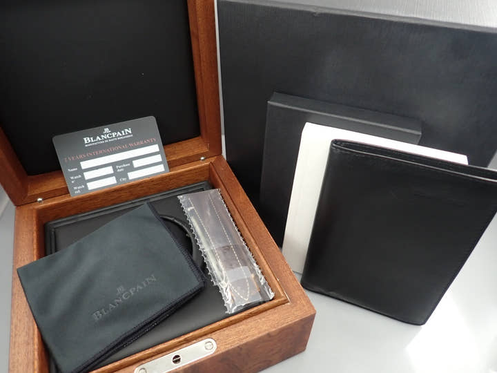 ブランパン ヴィルレ ウルトラスリム Ref.6651C-3642-55A スタンプドオパリン文字盤 中古 VJ70Z35M