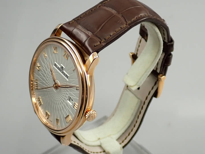 ブランパン ヴィルレ ウルトラスリム Ref.6651C-3642-55A スタンプドオパリン文字盤 中古 VJ70Z35M