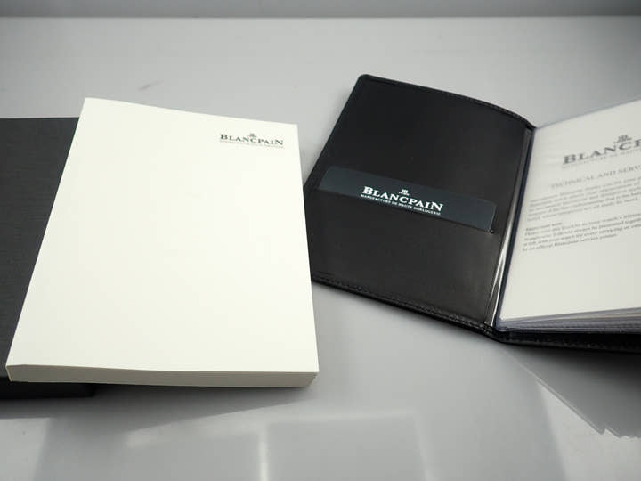 ブランパン ヴィルレ ダブルウィンドウ Ref.6850-3642-55 ホワイト文字盤 中古 LLM8ZHZR