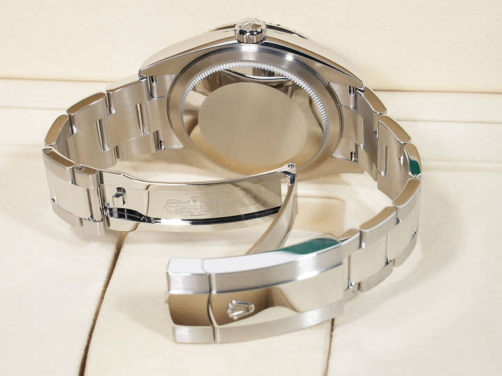 Rolex Sky-Dweller Ref. 336934 Stainless Steel/White Gold Mint Green Dial Oyster Bracelet Unworn vkyxgspy