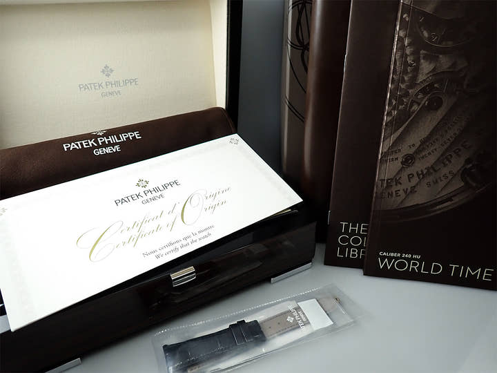 パテックフィリップ コンプリケーション ワールドタイム Ref.5230G-014 ホワイトゴールド グレー文字盤