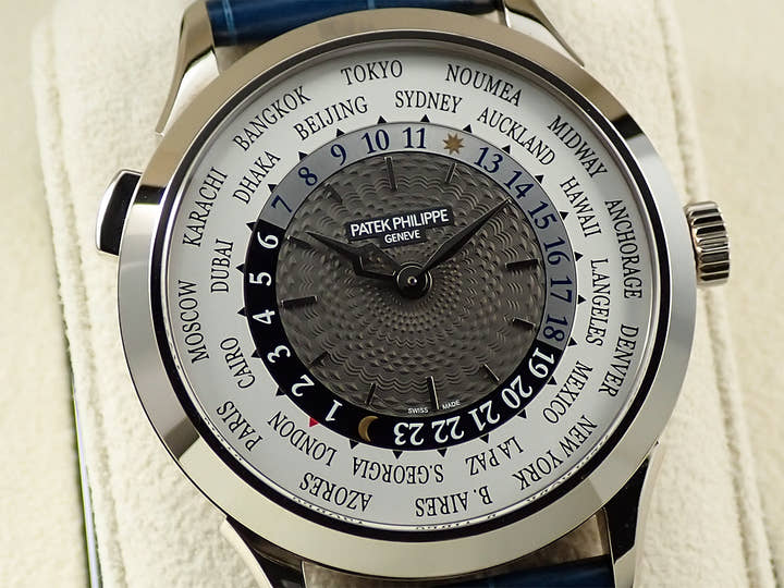 パテックフィリップ コンプリケーション ワールドタイム Ref.5230G-014 ホワイトゴールド グレー文字盤