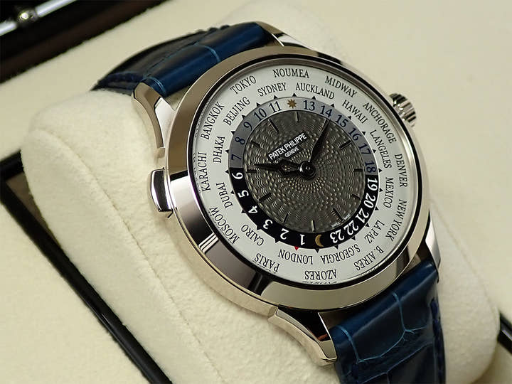 パテックフィリップ コンプリケーション ワールドタイム Ref.5230G-014 ホワイトゴールド グレー文字盤