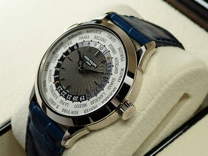 パテックフィリップ コンプリケーション ワールドタイム Ref.5230G-014 ホワイトゴールド グレー文字盤