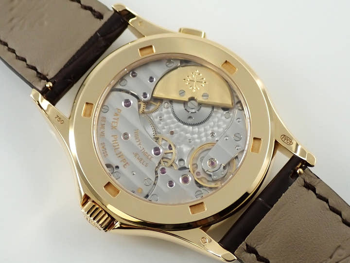 パテックフィリップ コンプリケーション ワールドタイム Ref.5110J-001 イエローゴールド シルバー文字盤