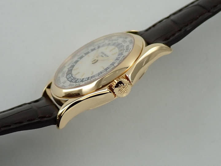 パテックフィリップ コンプリケーション ワールドタイム Ref.5110J-001 イエローゴールド シルバー文字盤