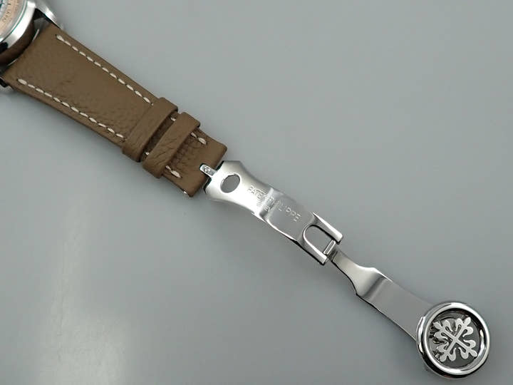 パテックフィリップ コンプリケーション ワールドタイム クロノグラフ Ref.5935A-001 ステンレススチール ローズゴールドメッキ オパーリン文字盤