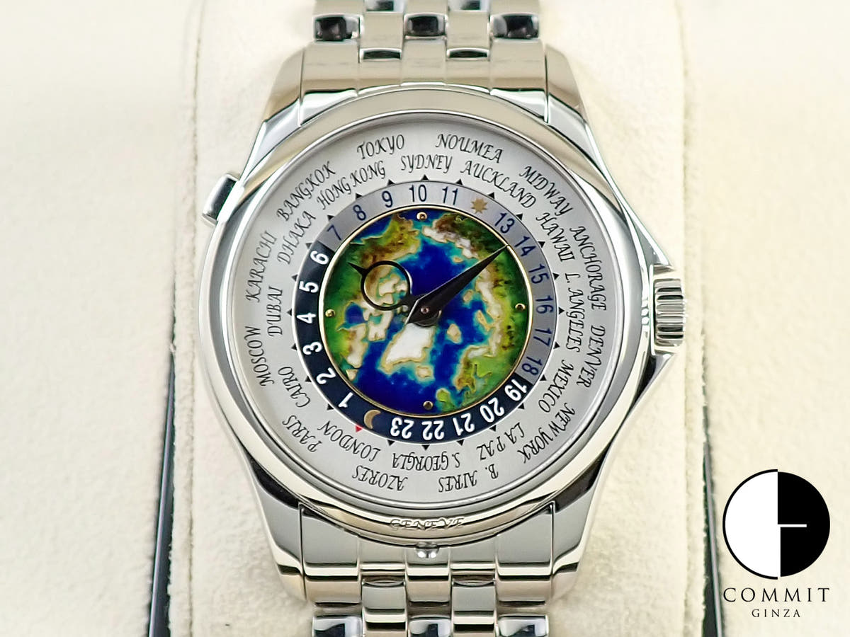 パテックフィリップ コンプリケーション ワールドタイム クロワゾネ Ref.5131/1P-001 プラチナ クロワゾネ文字盤